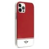 Mini MIHCP12MPCUBIRE iPhone 12/12 Pro6,1 czerwony/red hard case Stripe Collection